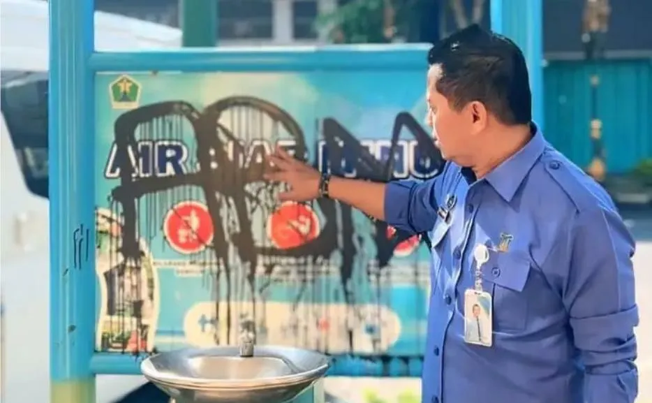 Vandalisme Anjungan Air Minum Kayutangan Dikecam, Wali Kota: Masyarakat yang Dirugikan