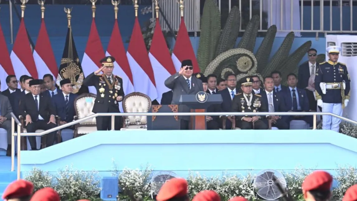 Hari Bhayangkara ke-80, Prabowo Sampaikan 6 Pesan Penting untuk Polri