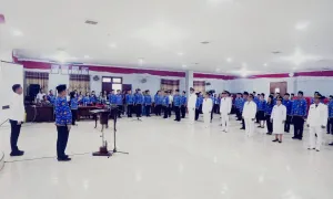 Bupati Nias Selatan Lantik 7 Camat dan 57 Pejabat Administrator