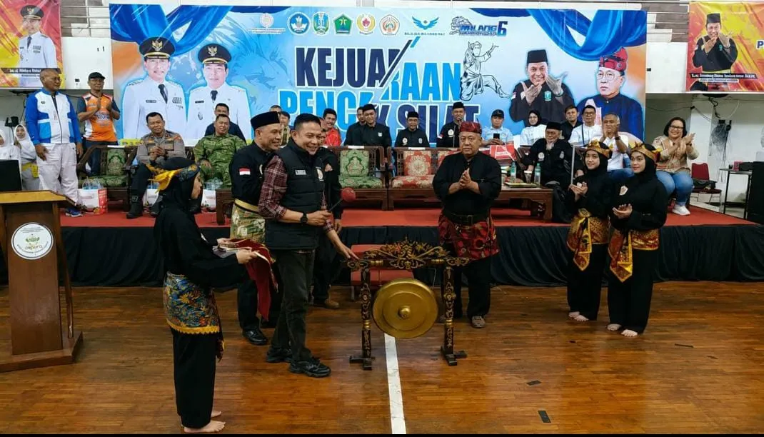 Malang Championship 6: Ribuan Pesilat Se-Indonesia Padati GOR Ken Arok, Wali Kota Wahyu Resmi Lepas Ajang Pencak Silat Bergengsi