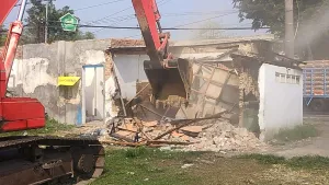6 Ruko di Jombang Dibongkar untuk Persiapan Muktamar NU ke-35