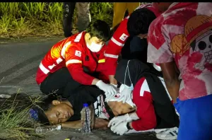Viral di Medsos, Pengendara Vespa Disabet Senjata Tajam di Palmerah Atas Kota Malang