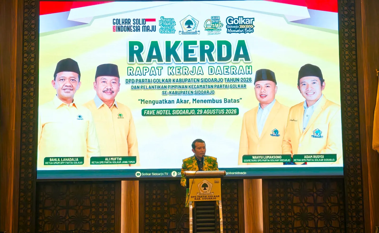 Golkar Sidoarjo Mulai Panaskan Mesin Pemilu 2029