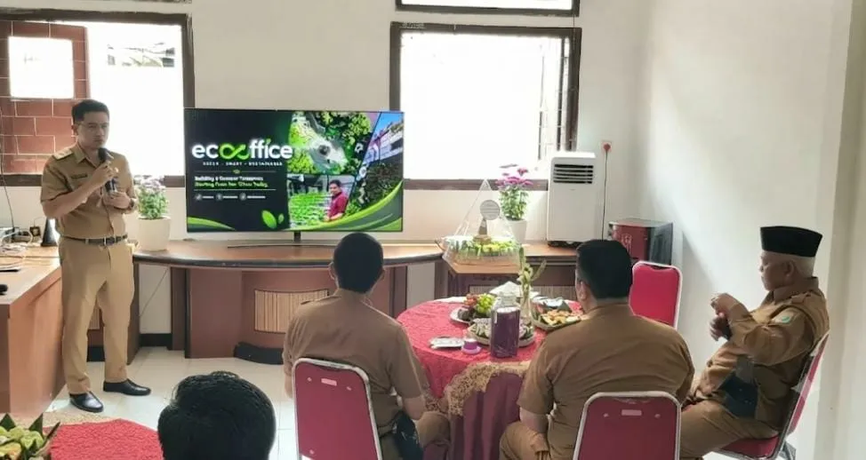 Eco Office DLH Malang Dibuka, Sanusi Tantang Semua OPD Tinggalkan Pola Kerja Boros