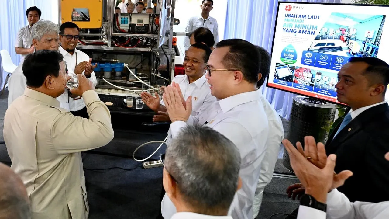 Prabowo Tinjau Inovasi BRIN, Teknologi Hemat LPG Rp26 Triliun Jadi Sorotan