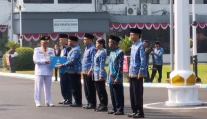 Bupati Malang Pimpin Upacara HUT RI ke-81, 6 PNS Terima Satyalancana