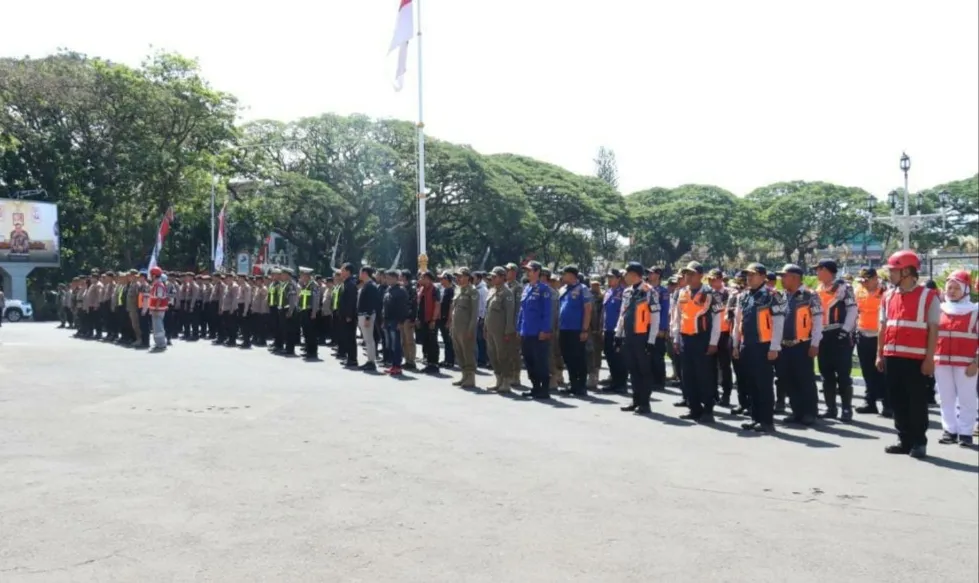 Jaga Kondusivitas, 463 Personel Kawal Aksi Aliansi Rakyat Bangkit Bersatu
