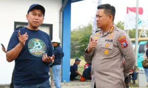 Sungai Bango Terancam Sampah, Kapolresta Malang Kota Ingatkan Bahaya Saat Musim Hujan