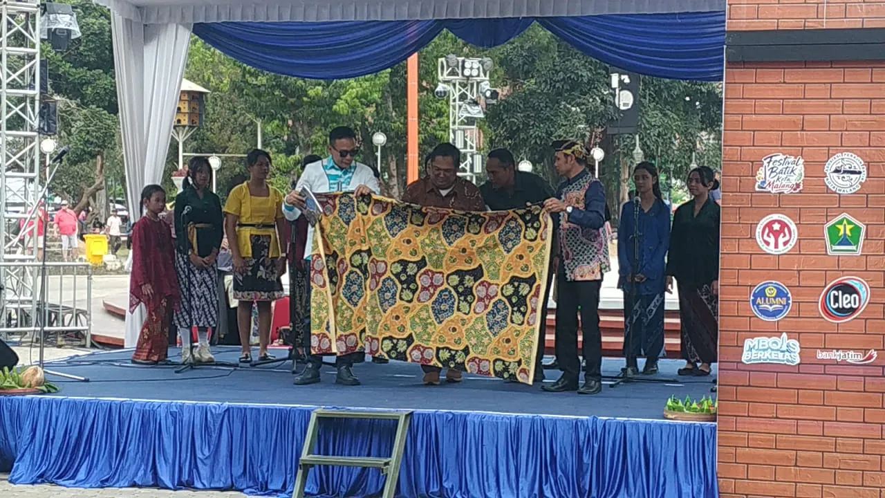 Batik Malang Tak Lagi Sekadar Kain, Wahyu Dorong Sekar Jagat Panca Warna Naik ke Panggung Internasional