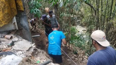 Warga Bunulrejo Apresiasi RT Berkelas, Drainase 75 Meter Dibangun untuk Kepentingan Warga