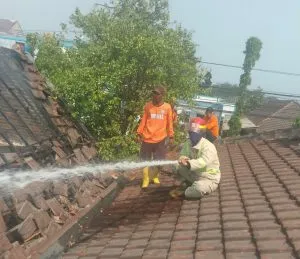 Kebakaran Rumah di Turen Malang Berujung Kerugian Rp500 Juta