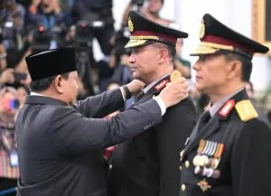 Prabowo Lantik Suyudi Ario Seto Jadi Kapolri, Wahyu Hadiningrat Wakapolri